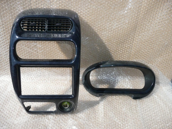 L900系 カジュアル ムーヴ 純正OP ブラックウッド調パネルセット