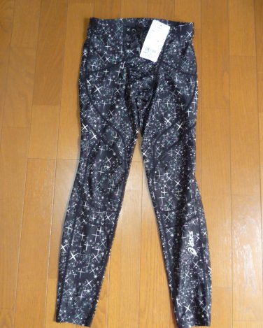 アシックス　ロングタイツ　コアバランス機能M黒新品ランニング