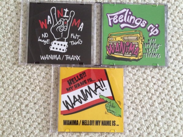WANIMA デモ 3枚セット 歌詞カード 盤面印刷有 ワニマ demo　
