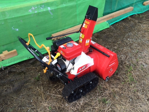 ★石川発 YANMARヤンマー除雪機Je-665F取説有格安売切！