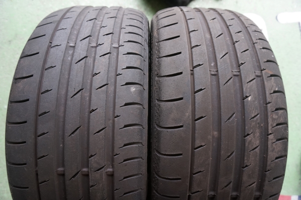 ★送料無料★225/40R18　７分山　２本　コンタクト３　317