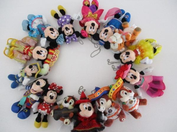 ディズニー ぬいぐるみバッジ　15体セット