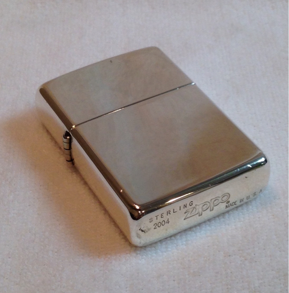 zippo スターリングシルバー ＃15オイルライター