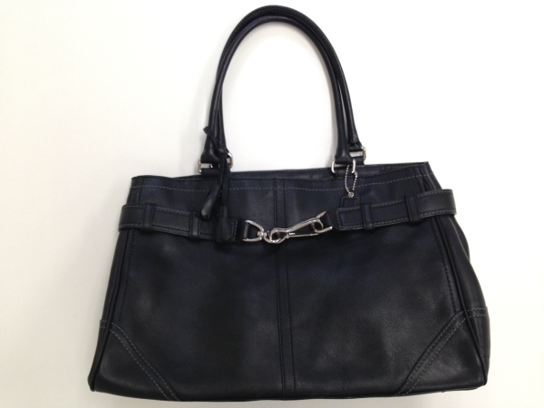 美品♪COACH(コーチ) トートバッグ ミディアムキャリオール 黒
