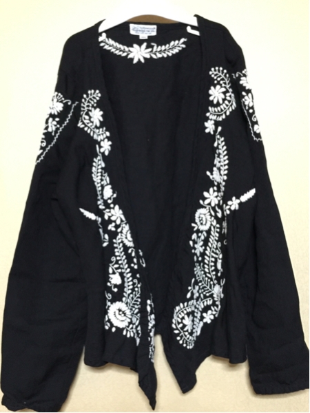 gotohollywood カラーブロックニットカーディガンL(150-160