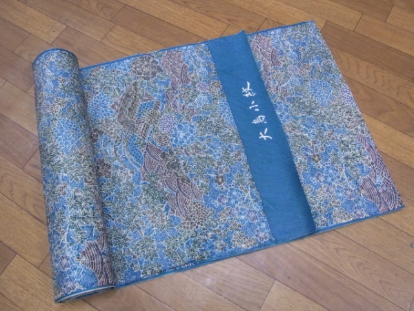 ★☆大島小紋　着物　リメイク　生地　反物☆★
