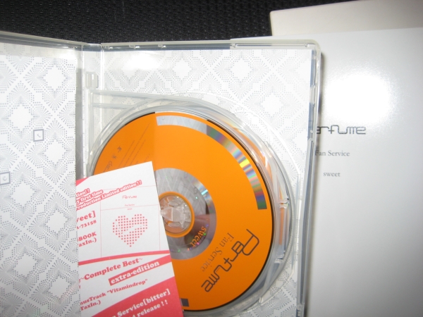 CD□Perfume Fan Service sweet 初回盤CD+DVD□パフューム 中古なため