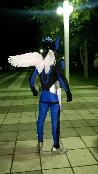 ウイングマンコス1/1レプリカ全身一式マスク アトラクハロウィン 
