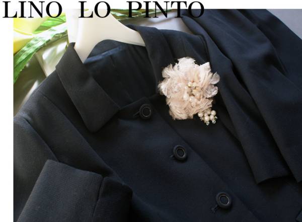 ■LINO　LO　PINTO*7.9万高級濃紺スーツ(未使用)