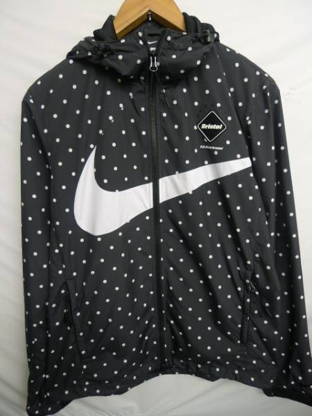 ◆ FCRB NIKE 15AW POLKA DOT PRACTICE JACKETパーカーS新品迷彩
