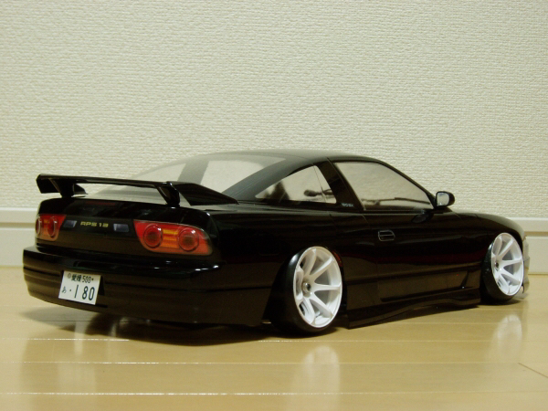 ラジコンボディ ABCホビー 180SX後期 表塗り 左*ん様 日産180SX 後期