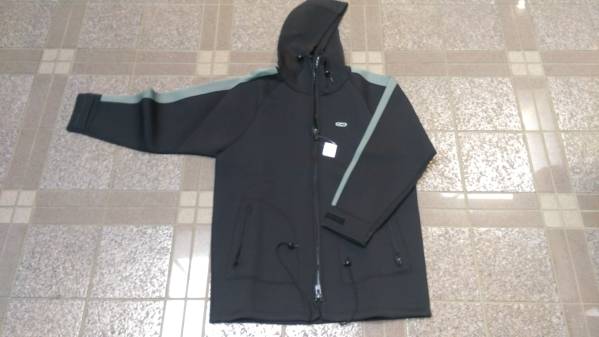 AROPEC ボートコート　ウエットスーツ素材　1.5mm　ブラック　S