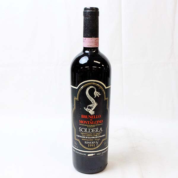 ☆1円～ ソルデラ ブルネッロディモンタルチーノ 1991 t5i29167