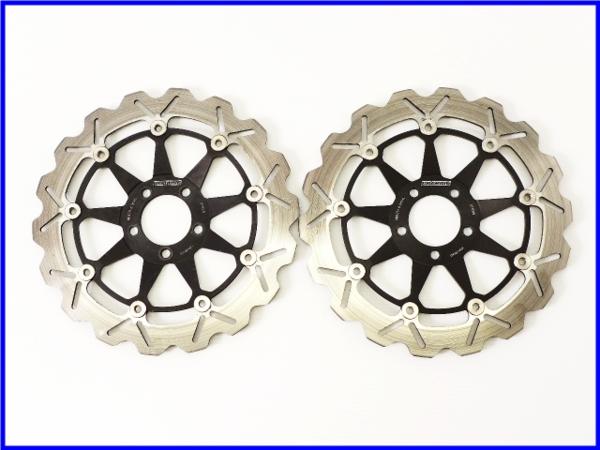 M◆結構美品♪ZZR1100-D BRAKING ウェーブFディスクset♪