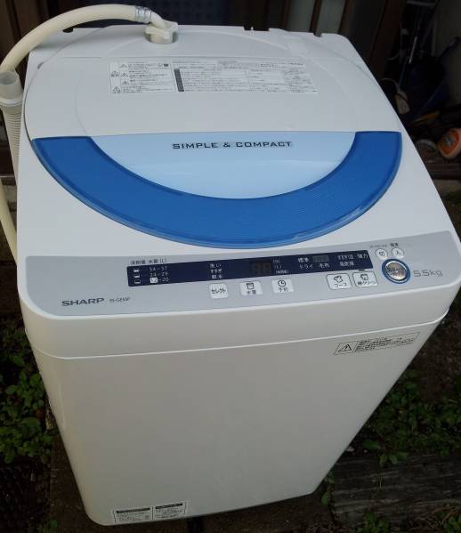 2014年製SHARPシャープ5.5kg全自動洗濯機☆練馬区内格安