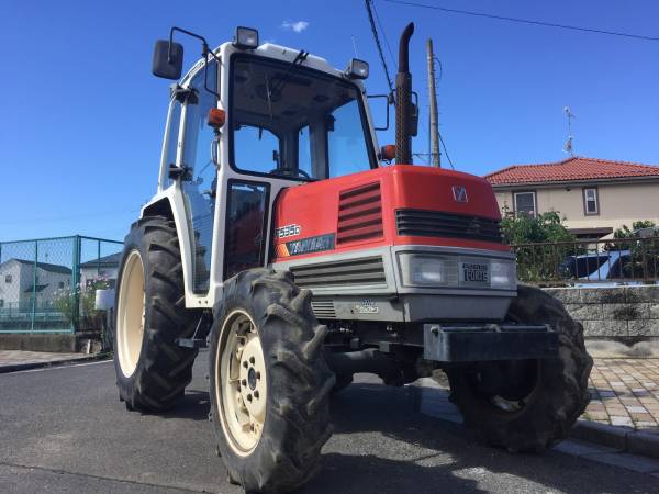 ヤンマー 4WD 中古トラクター F535D 53馬力 エアコン キャビン(車体 