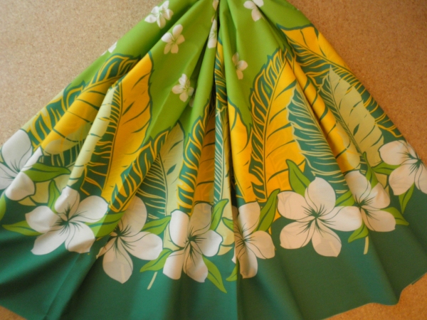 パウスカート★丈指定可★フラダンスハワイアンファブリックG1