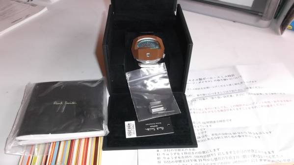 Paul Smith ポール・スミス 腕時計 スイス製 鉄仮面 希少 美品Paul