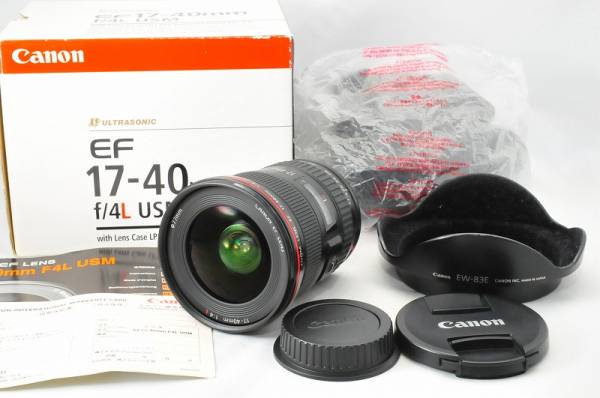 ★新品級★ Canon キヤノン EF 17-40mm f 4L USM