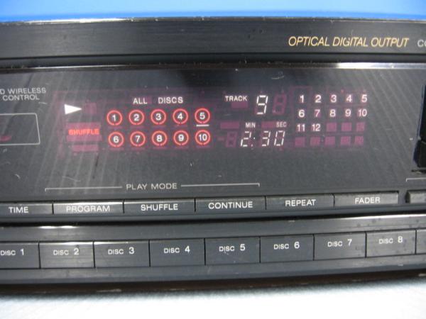 SONY★メンテ済 動作良好 10枚マガジンCDチェンジャー★CDP-C900