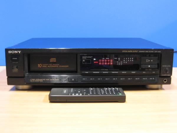 SONY★メンテ済 動作良好 10枚マガジンCDチェンジャー★CDP-C900