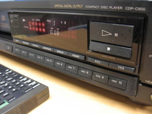SONY★メンテ済 動作良好 10枚マガジンCDチェンジャー★CDP-C900
