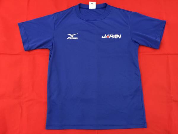 選手支給 MIzunoミズノ 水泳/競泳 日本代表 トレーニングシャツ