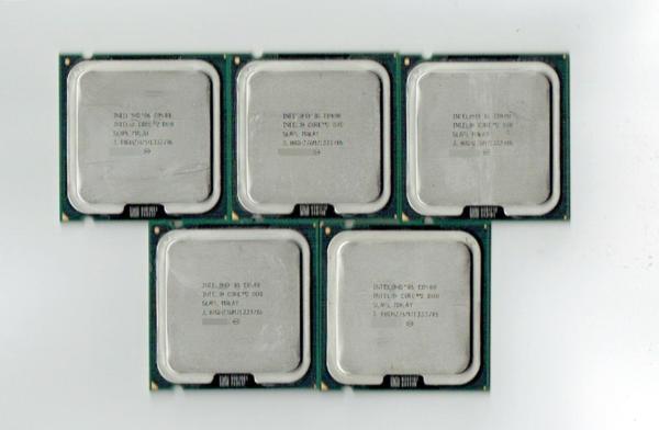 【SLAPL】intel Core2 Duo E8400 6M 3.00GHz 1333MHz 5枚セット