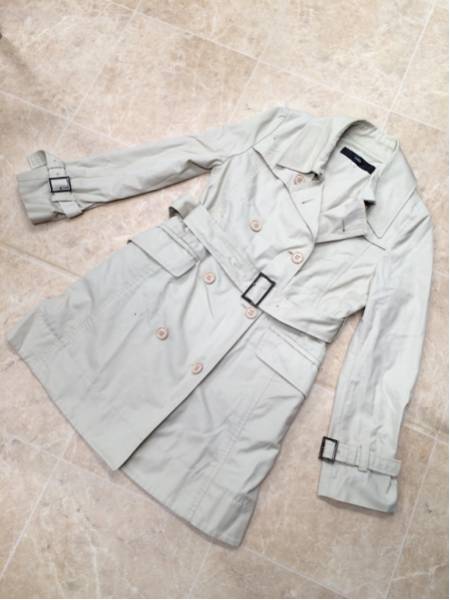 美品 INED 大人上品 トレンチコート ベージュ 7 イネド