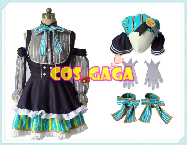 ラブライブ!スクフェス 11月編SR覚醒 絢瀬 絵里 風 コスプレ衣装