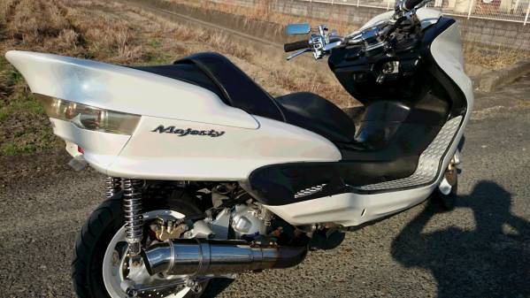 ■最落安いよ マジェスティ250C SG03J 5連メーター フルカスタム