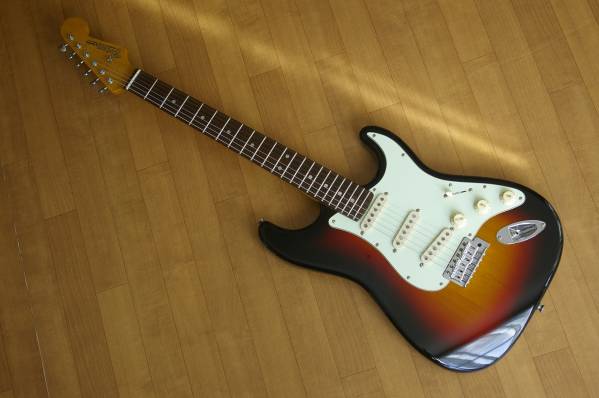 BRIAN BY BUCCHUS ストラトタイプ　スチールブロック！MOD