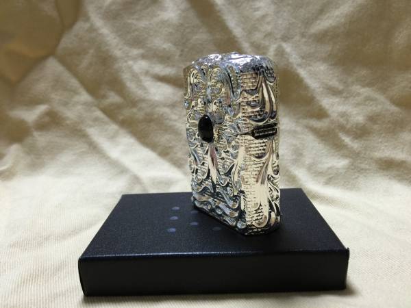 ZIPPO 5面加工 重量級 宝石 オイルライター