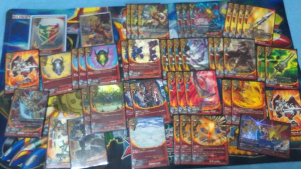 《バディファイト》未門牙王の爆竜牙デッキ　スリーブ付