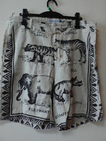 TSUMORI CHISATO ツモリチサト 動物柄ショートパンツ