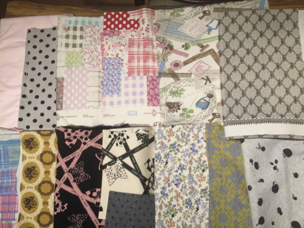 slowboat bichette等ニットはぎれセット rickrack smile