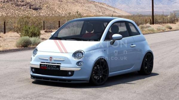 Maxton Design フィアット 500 500C フロントスプリッター