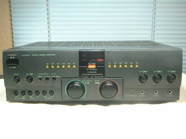 ビクター カラオケミキシングアンプ AX-K202 整備済の完動品