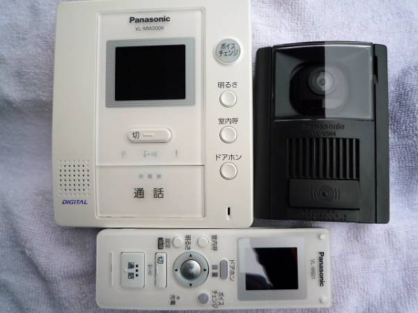 Panasonic パナソニック　ドアホン　子機　中古品