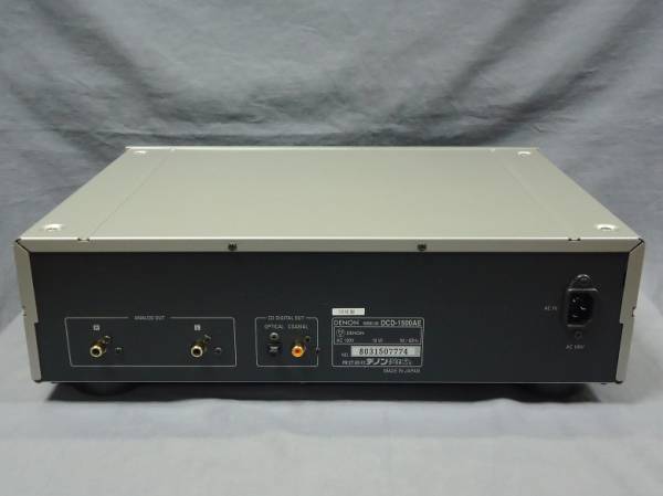 中古品 SACDプレーヤー DENON デノン DCD-1500AE
