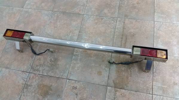 ジムニー　ステンレス　リアバンパー　テールランプ付き　JA22