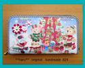 ハンドメイド☆ダッフィー・クリスマス　2015☆ラウンド長財布