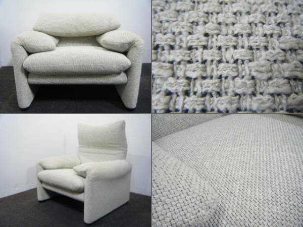 ★展示美品Cassina　カッシーナ　675マラルンガFランク生地73万