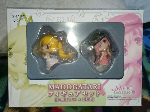 フィギュアセット MADOGATARI展 : MADOGATARI 鹿目まどか 忍野忍