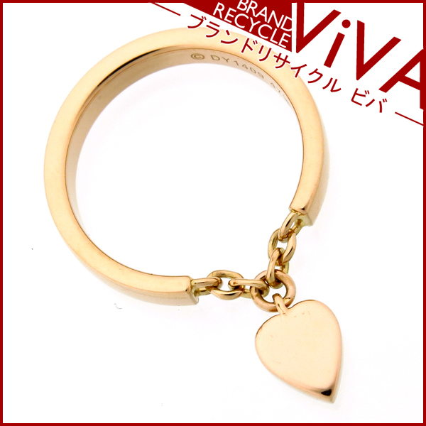 カルティエ モナムールリング ハート K18PG #47 美品 送料360円