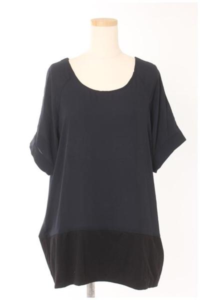 イエナスローブ　バックリボンシフォントップス[LTSL32645]