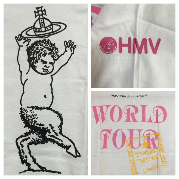 レア新品 HMV×VIVIENNE WESTWOOD HMV15周年記念Tシャツ Tシャツ 音楽
