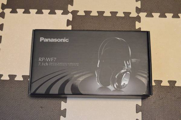 中古美品　パナソニック　7.1chワイヤレスヘッドホンRP-WF7-K　