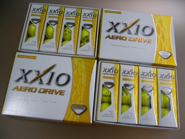 新品/2015！◆XXIO ゼクシオ AERO DRIVE YE ◆日本仕様/2ダース