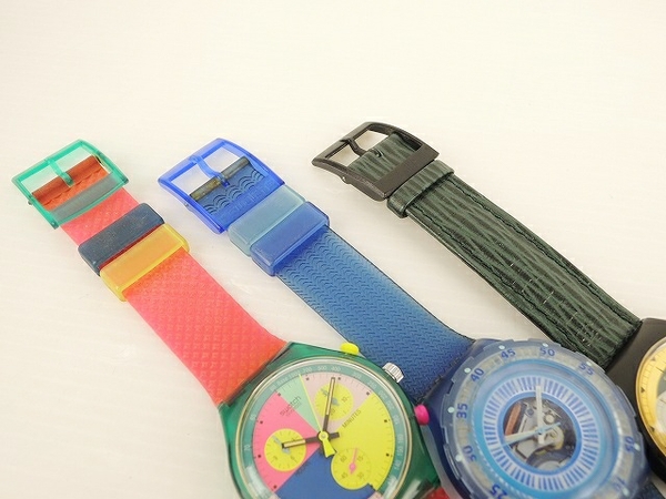 Swatch スウォッチ 4本セット 腕時計 Swiss Watch O1635588